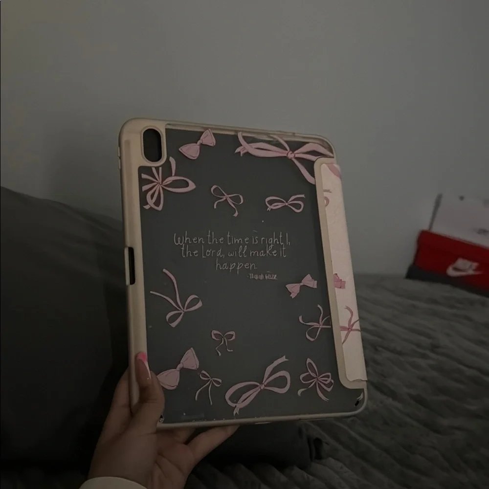 Pink Bow Tablet Case